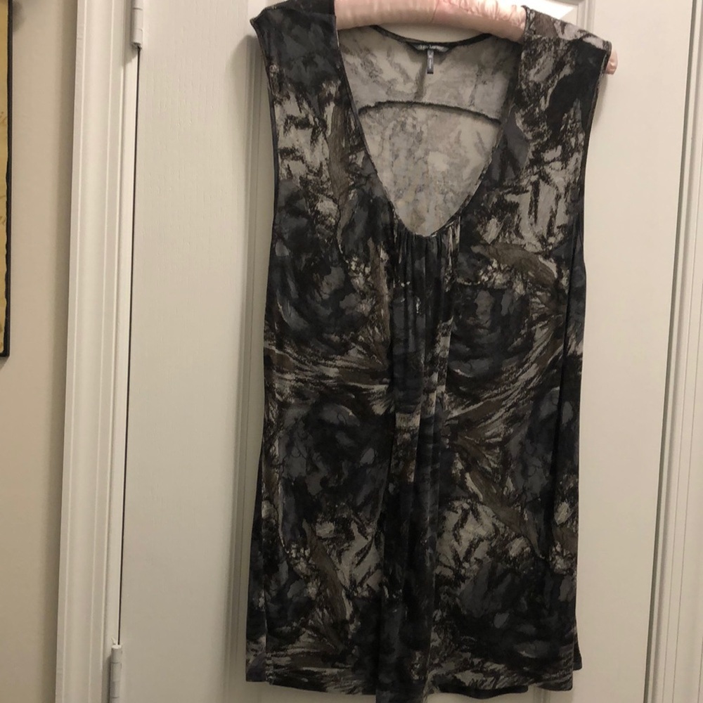 daisy fuentes cute multicolor top.